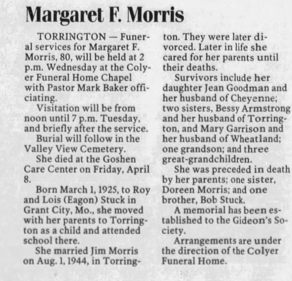 Clipping from Casper Star-Tribune